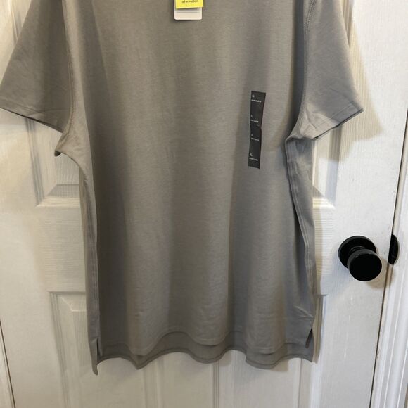 NWT All In Motion Men's Short Sleeve Performance T-Shirt Gray Size XL - Picture 7 of 15